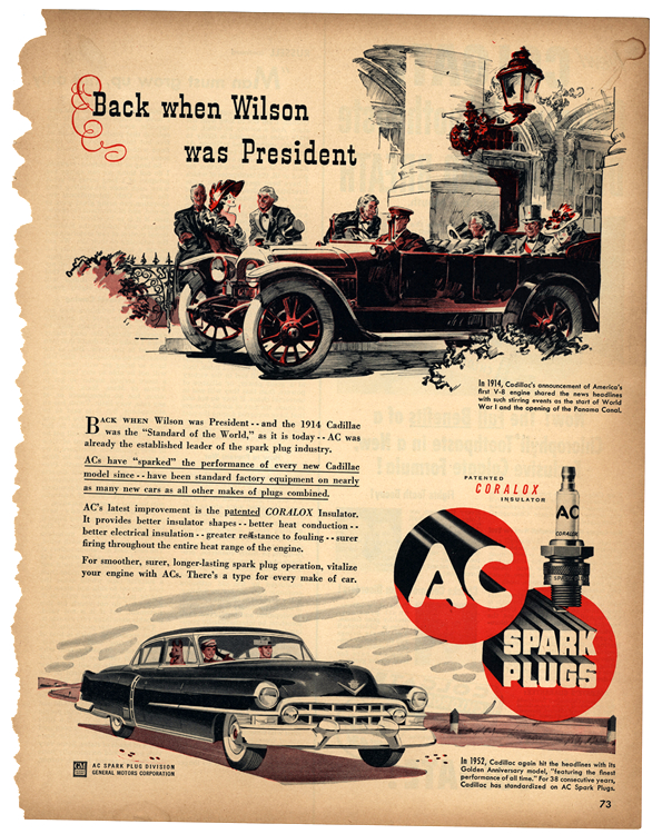AC Spark Plugs 1952 Cadillac 0003