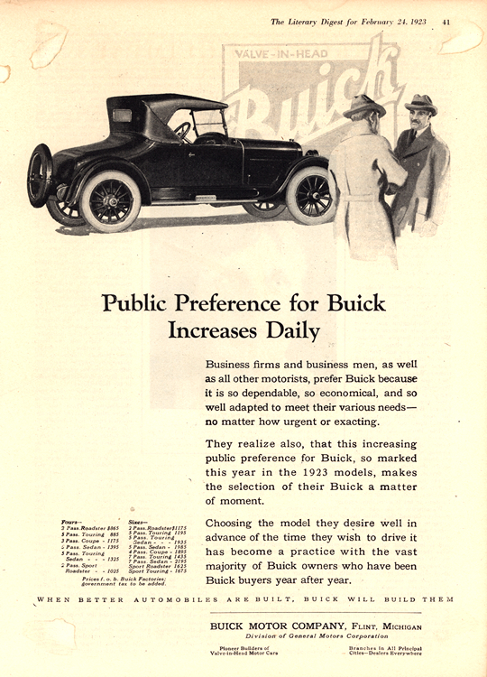 Buick 1923 0012