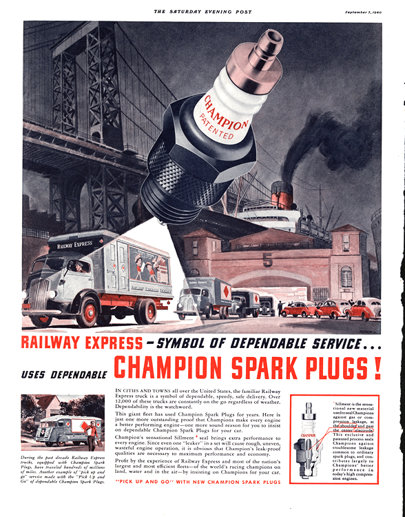 Champion Spark Plugs 1940 0001