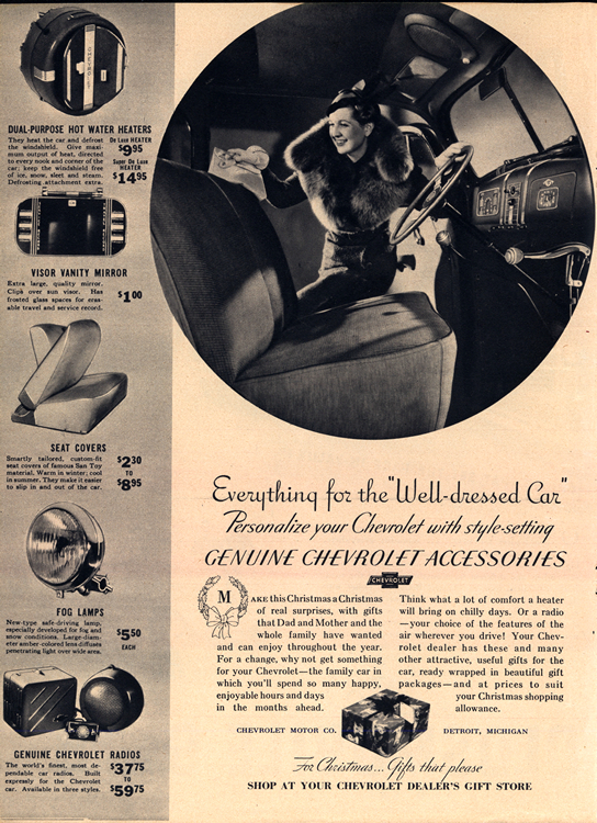 Chevrolet 1937 Accessories 0001