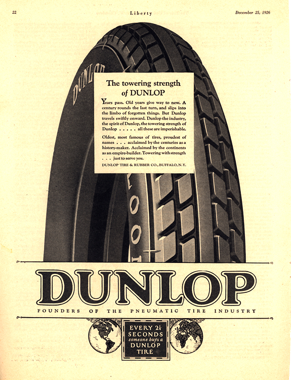 Dunlop Tires 1926 0001