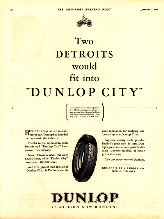 Dunlop Tires 1928 0001