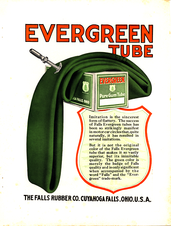 Evergreen Tube Tires 1921 Ca 0001