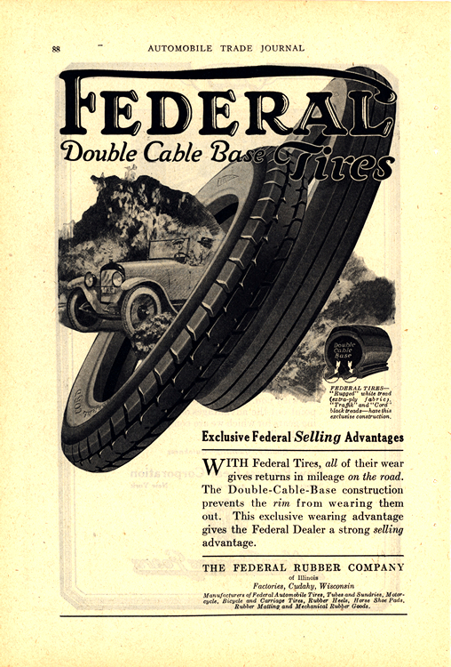 Federal Tires 1920 Ca 0001