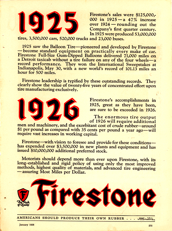 Firestone Tires 1926 0001