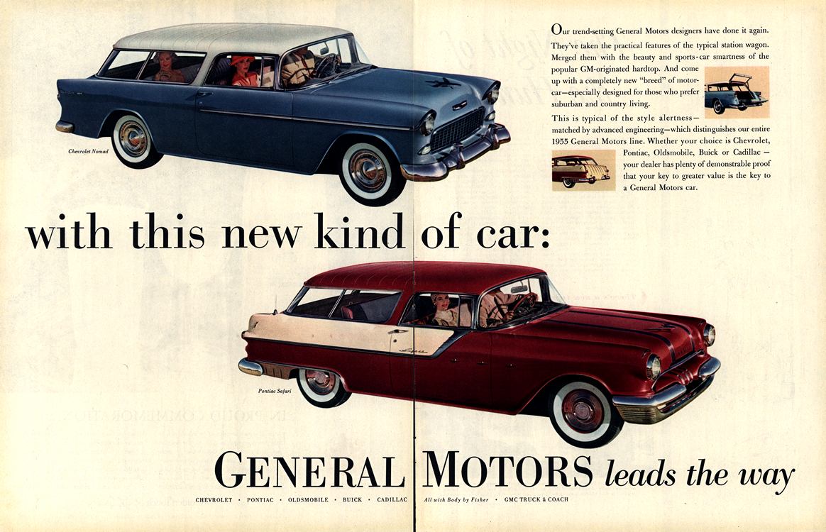 General Motors 1955 Chevrolet Pontiac Merge 0001