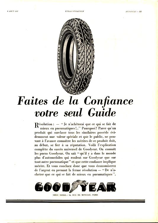 Goodyear Tires 1931 0002