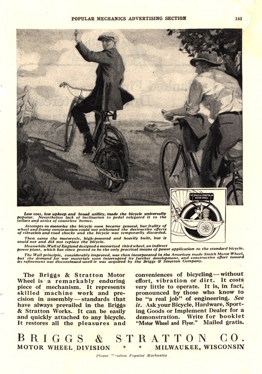 Motorcycles Briggs-Stratton 1920 0002