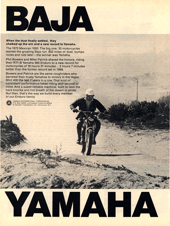 Motorcycles Yamaha 1970 0001