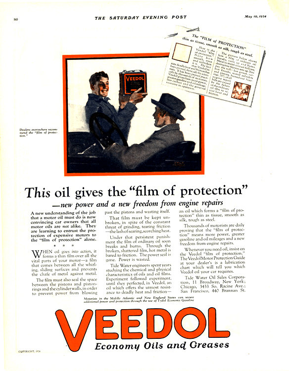 Veedol Oil 1924 0001