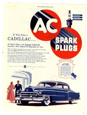 AC Spark Plugs 1951 Cadillac 0001