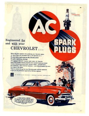 AC Spark Plugs 1951 Chevrolet 0003