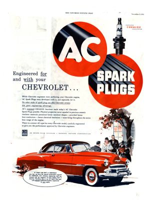 AC Spark Plugs 1952 Chevrolet 0011n3