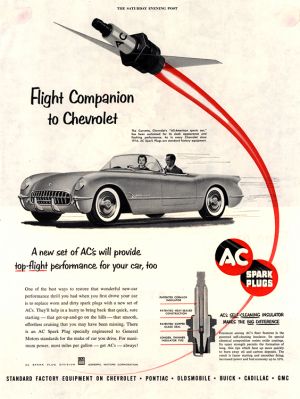 AC Spark Plugs 1954 Chevrolet 0001