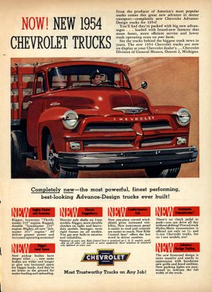 Chevrolet Truck 1954 0001