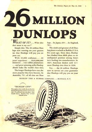 Dunlop Tires 1928 0004