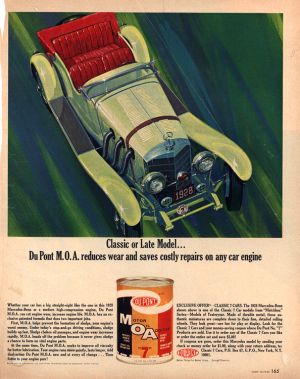 Dupont Motor Oil 1965 Mercedes-Benz 1928 0001