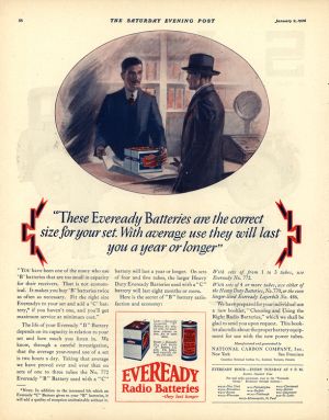 Eveready Batteries 1926 0003