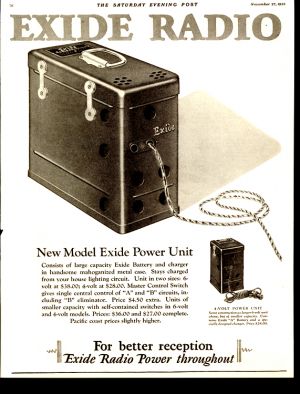 Exide Radio 1927 0003