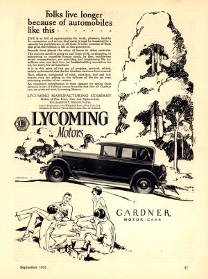 Gardner 1926 Lycoming Motors 0001