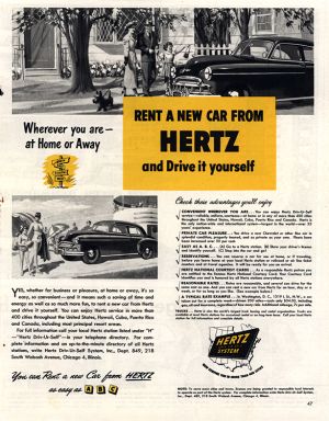 Hertz Rental Car 1949 0001