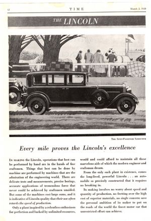 Lincoln 1930 0003