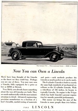 Lincoln 1932 0025