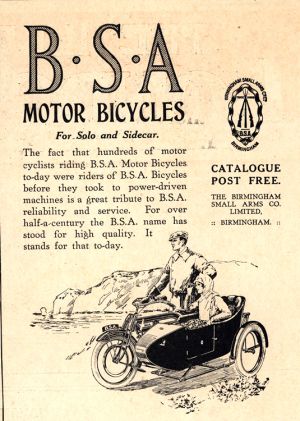 Motorcycles BSA 1917 0001