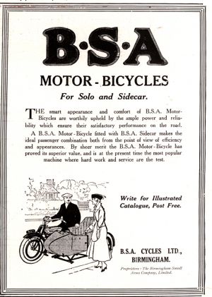 Motorcycles BSA 1920 0002