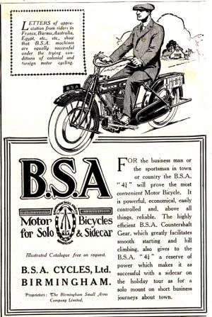 Motorcycles BSA 1920 0003