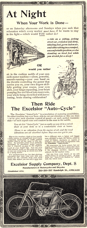 Motorcycles Excelsior 1908 0001