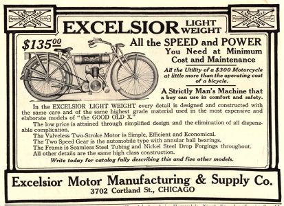 Motorcycles Excelsior 1915 0001