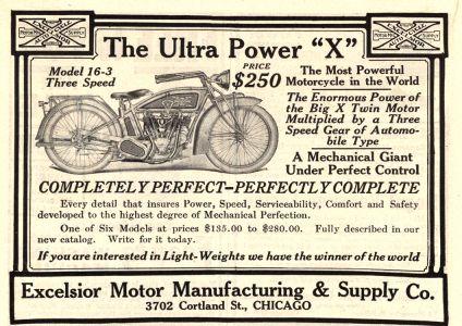 Motorcycles Excelsior 1916 0001