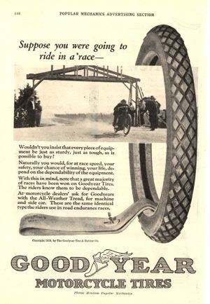 Motorcycles Goodyear Tires 1920 0006