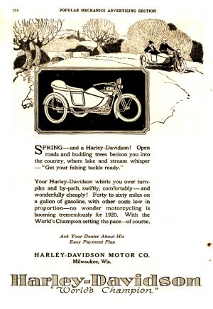 Motorcycles Harley Davidson 1920 0002