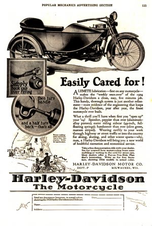 Motorcycles Harley Davidson 1924 0001