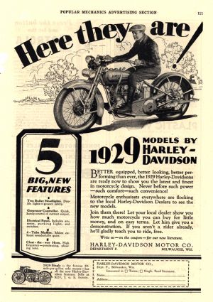 Motorcycles Harley Davidson 1929 0001