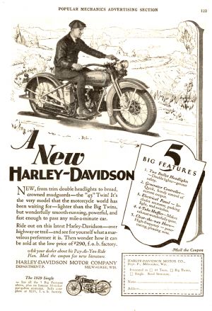 Motorcycles Harley Davidson 1929 0003