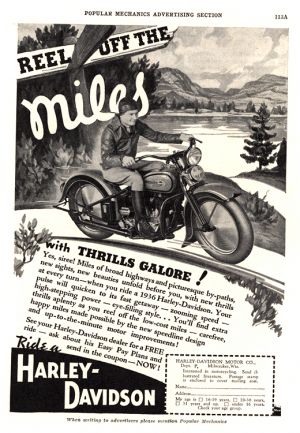 Motorcycles Harley Davidson 1936 0001