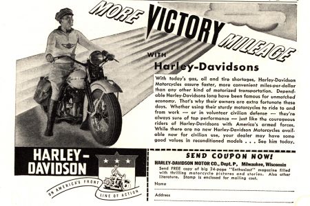 Motorcycles Harley Davidson 1943 0001