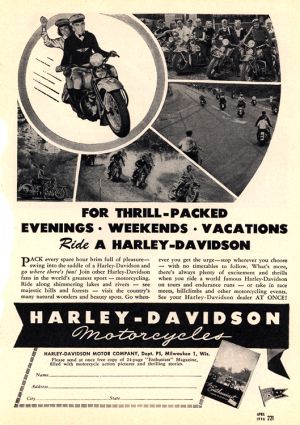 Motorcycles Harley Davidson 1946 0002