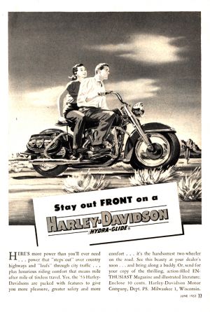 Motorcycles Harley Davidson 1953 0001