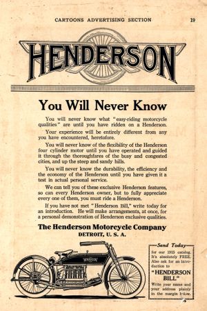 Motorcycles Henderson 1915 0001