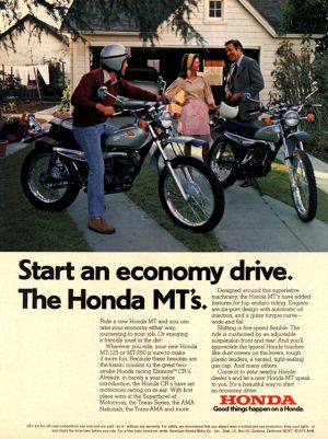 Motorcycles Honda 1974 0003