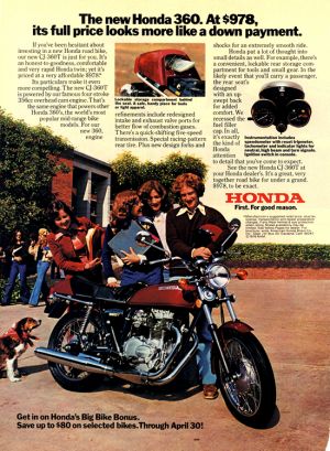 Motorcycles Honda 1976 0001