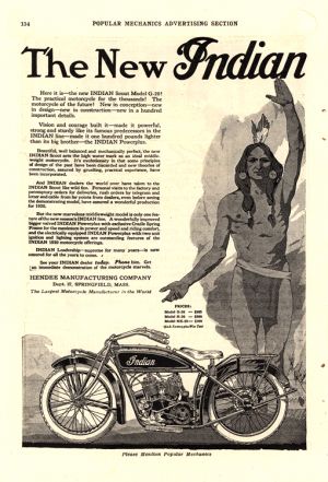 Motorcycles Indian 1920 0002