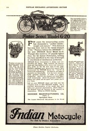 Motorcycles Indian 1920 0007