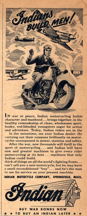 Motorcycles Indian 1943 0001