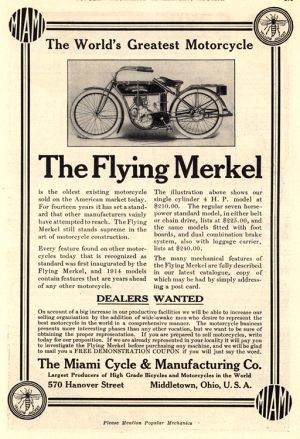 Motorcycles Merkel 1914 0001