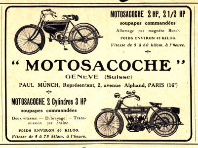 Motorcycles Motosacoche 1912 0001